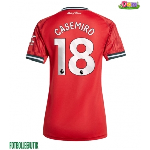 Manchester United Casemiro #18 Hemmatröja Kvinnor 2025-26 Kortärmad